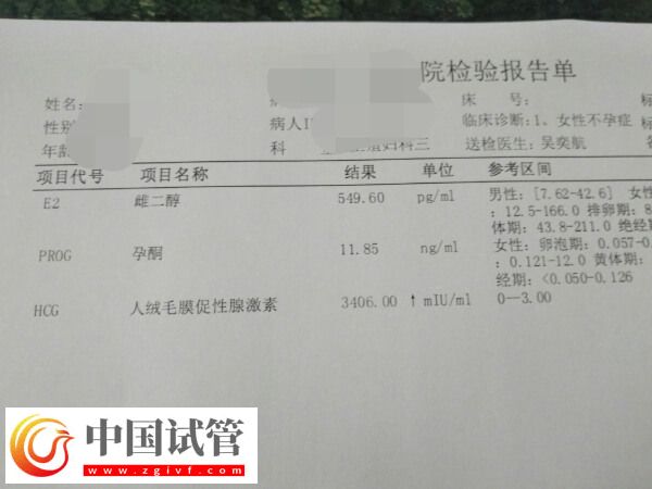 試管移植后hcg升高不翻倍正不正常(圖1)